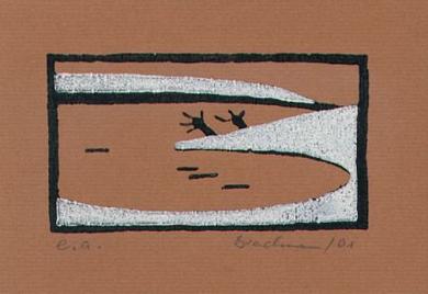 Druck: Weiden am See von Monika Brachmann